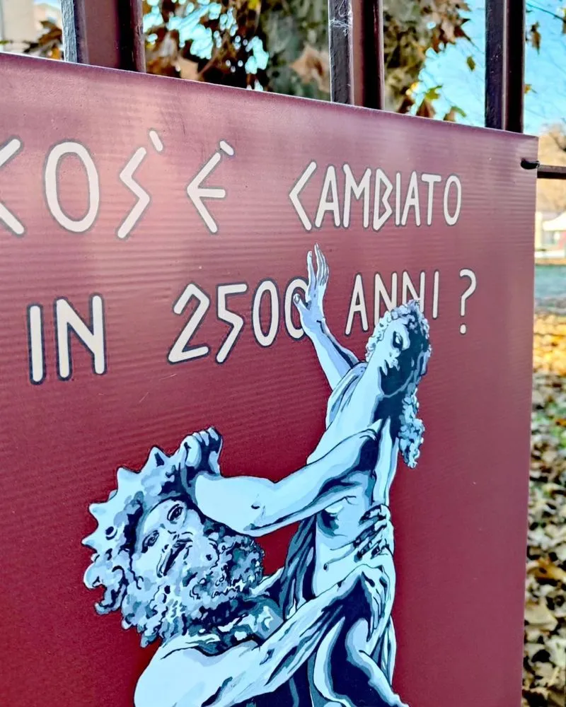 CARMAGNOLA - Inaugurata l'installazione «La libertà ci libera» - FOTO