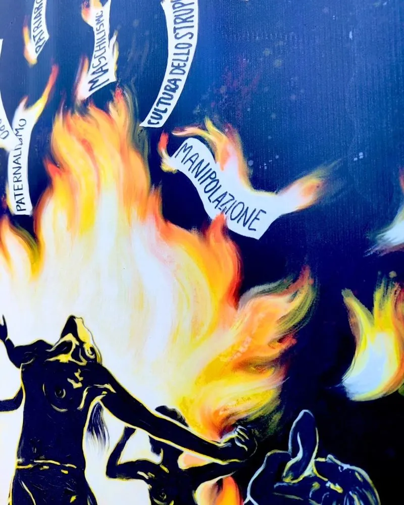 CARMAGNOLA - Inaugurata l'installazione «La libertà ci libera» - FOTO