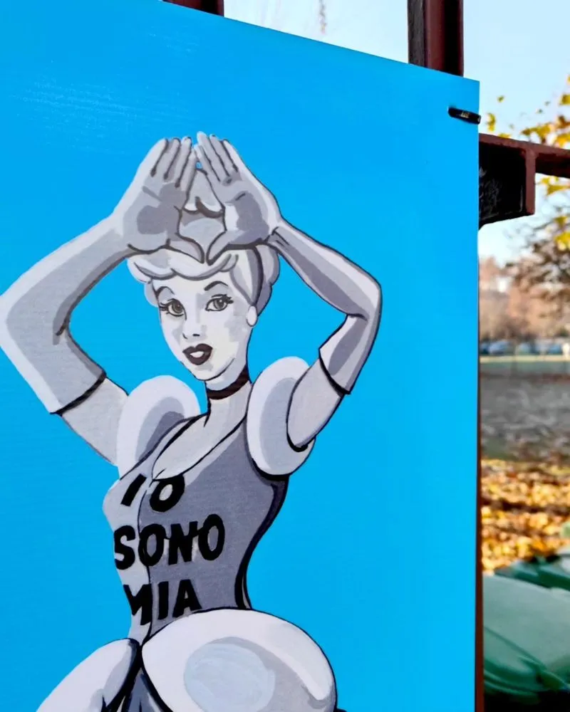 CARMAGNOLA - Inaugurata l'installazione «La libertà ci libera» - FOTO