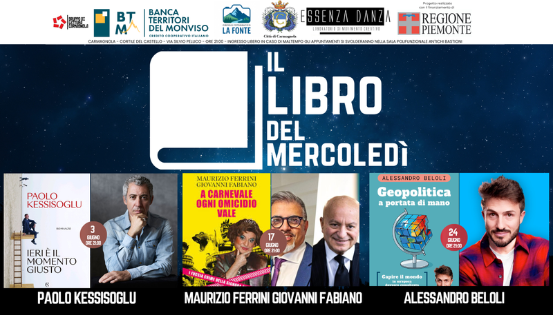 CARMAGNOLA - Giornalismo e letteratura, tutto pronto per «Letti di Notte» 2026 - FOTO