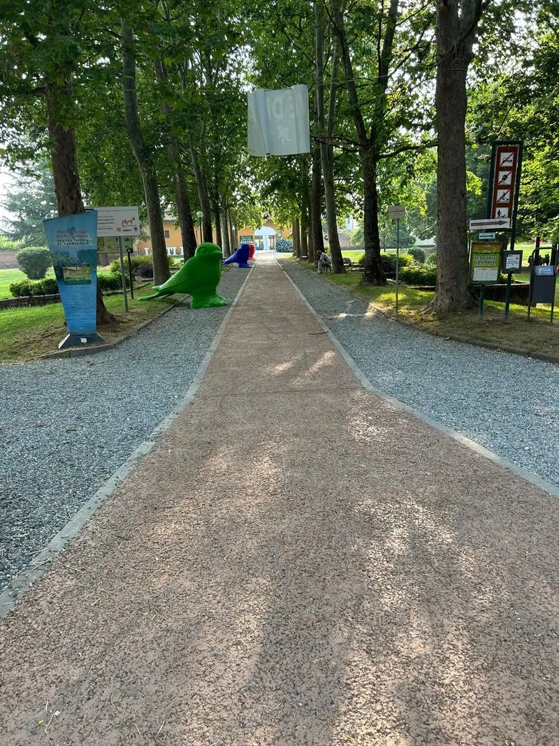CARMAGNOLA - Marco Dolfin, chirurgo e nuotatore paralimpico azzurro, inaugura il nuovo viale del Parco Cascina Vigna