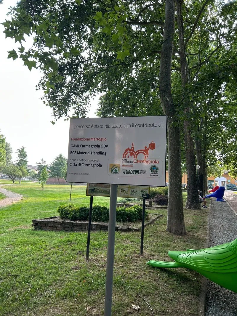 CARMAGNOLA - Il Parco Cascina Vigna diventa più accessibile: nuovo ingresso e nuovo viale inclusivo - FOTO