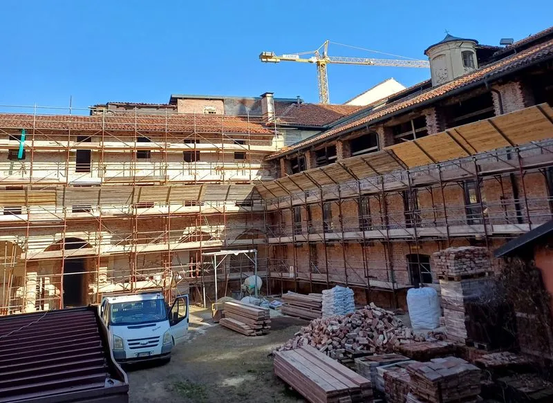 CARMAGNOLA - Lavori di riqualificazione e nuovi spazi per l'istituto Baldessano Roccati - FOTO