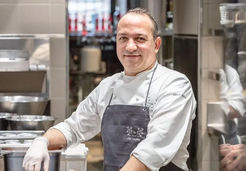 CARMAGNOLA - Diego Giglio è il nuovo chef del ristorante «Del Cambio» di Torino