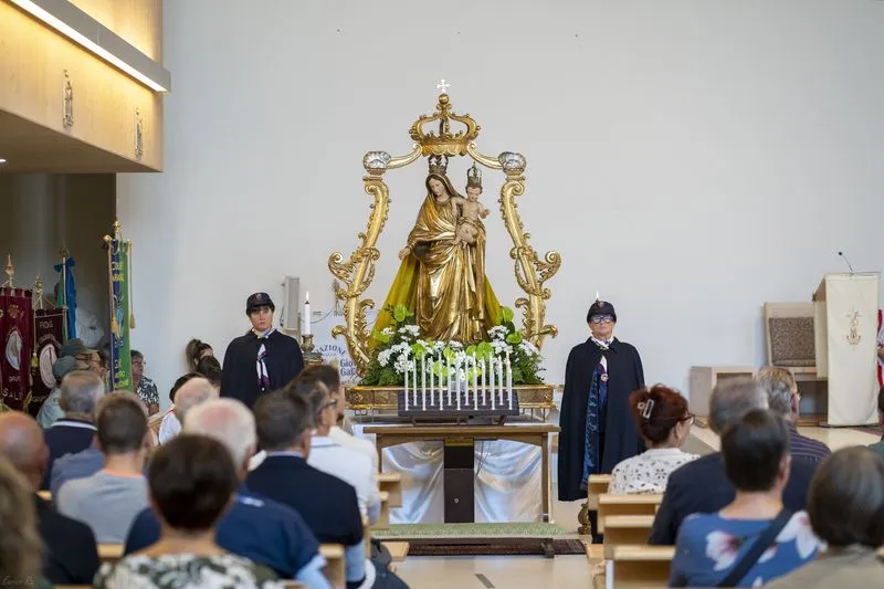 CARMAGNOLA - Celebrata la Madonna della Mercede di Salsasio