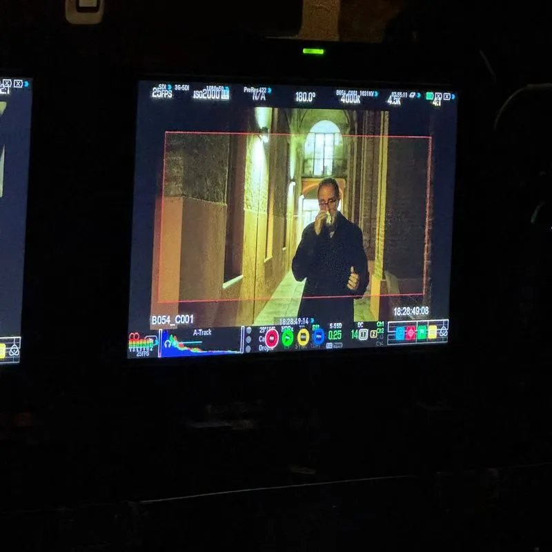 CARMAGNOLA - L'ospedale San Lorenzo set del film «Gli ultimi giorni di vita di Leonardo Revelli, figlio unico» - FOTO