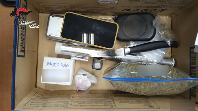 CARMAGNOLA - Spaccio di cocaina, sei italiani e tre albanesi arrestati dai carabinieri di Moncalieri - VIDEO