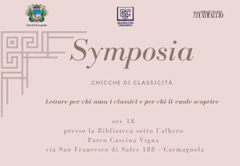 CARMAGNOLA - Magia, pozioni e negromanzia per «Symposia: chicche di classicità»