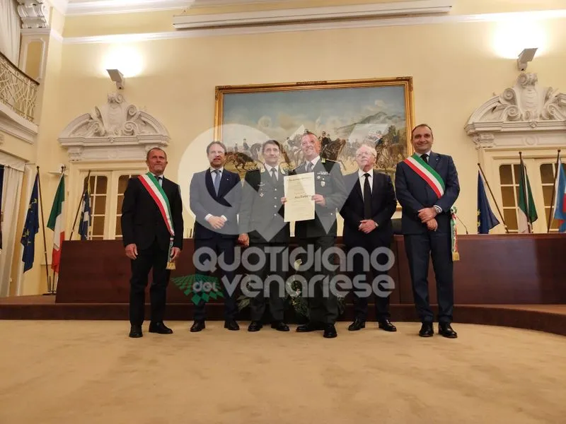 CASELLE - Una vita dedicata ai Carabinieri e alla Finanza: i neo Cavalieri Fabio Fornaiolo e Felice Varchetta - FOTO