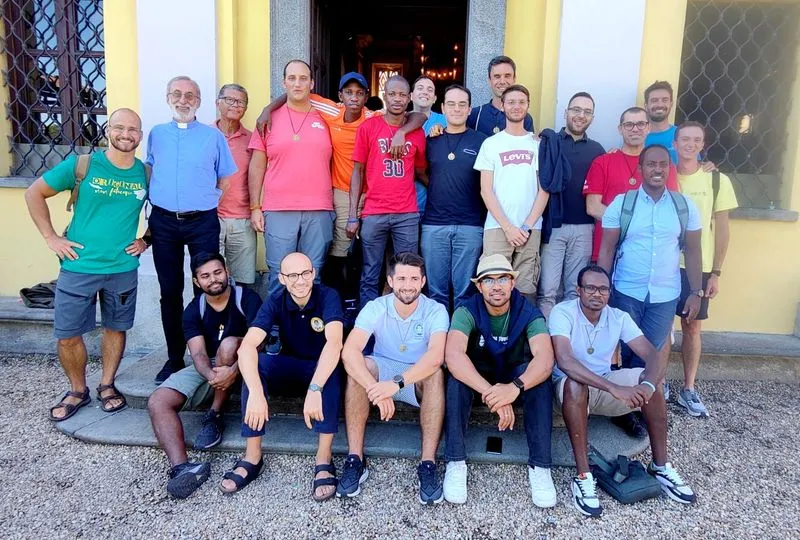 CASELLE - La Cappella di Sant'Anna meta di pellegrinaggio per un gruppo di salesiani di Don Bosco