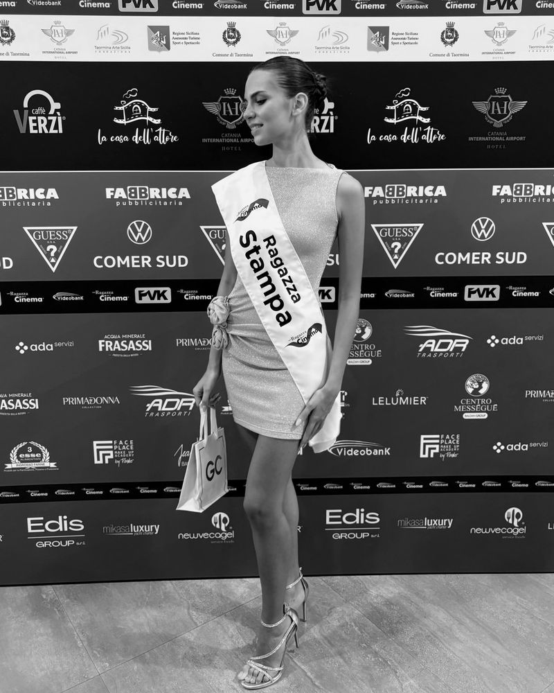 CASELLE - Ancora un titolo per Martina Verderame: a Taormina è stata eletta «Ragazza Stampa» - FOTO
