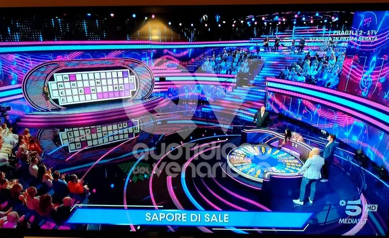 CASELLE - Valeria, carrozziere e neo mamma, protagonista a «La Ruota della Fortuna» - FOTO