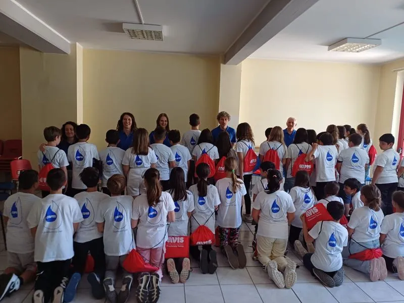 CASTELLAMONTE - A scuola con l'Avis per imparare l'importanza della donazione di sangue