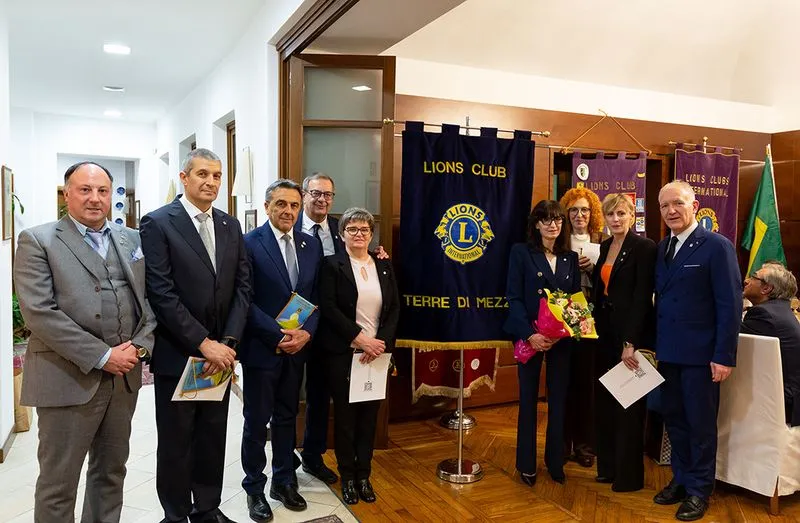CASTELLAMONTE - Lions festeggia la nascita del club «Terre di Mezzo» - FOTO