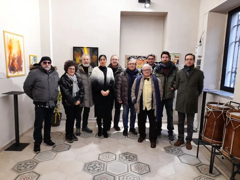 CASTELLAMONTE - Inaugurata la mostra «Tempo di carnevale» - FOTO