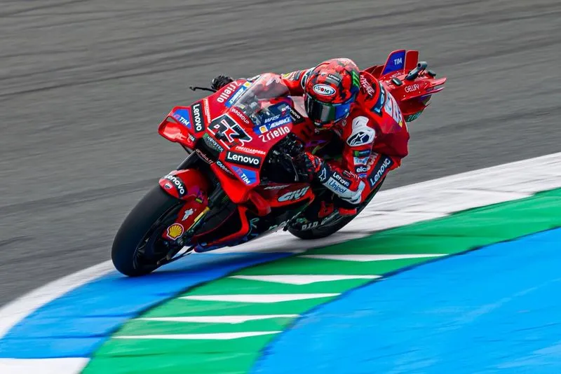 CHIVASSO - Moto Gp, Francesco Bagnaia sale sul terzo gradino del podio ad Assen