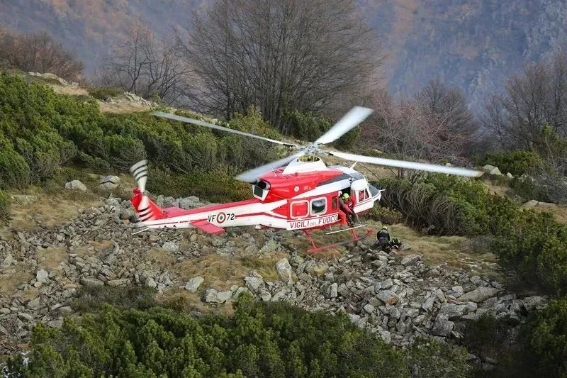 CIRIE' - Due escursioniste in difficoltà in un canalone a 1800 metri di quota, recuperate dai vigili del fuoco