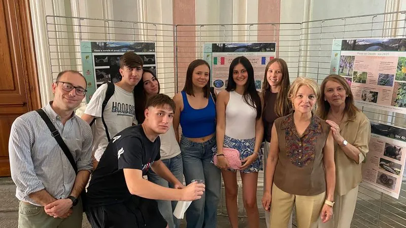 CIRIE' - Gli studenti del Fermi Galilei e il progetto «Ponte del Diavolo» - FOTO