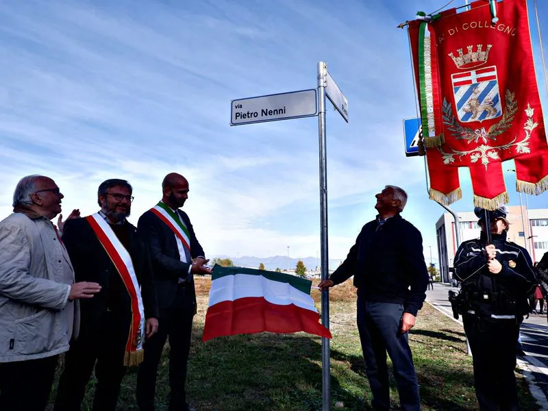 COLLEGNO - Inaugurate le vie Riesi, Nenni e Benna - FOTO