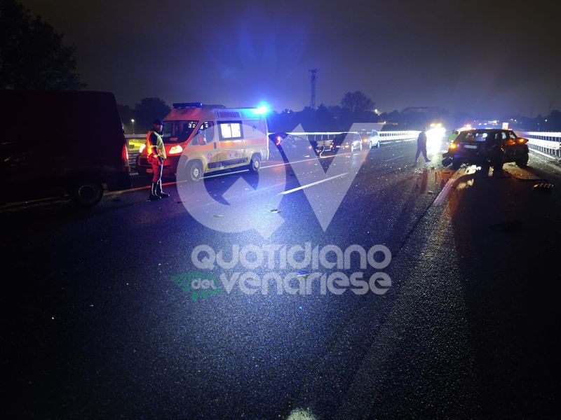 INCIDENTE IN TANGENZIALE A COLLEGNO - Scontro fra tre veicoli: tre persone ferite, rallentamenti e code