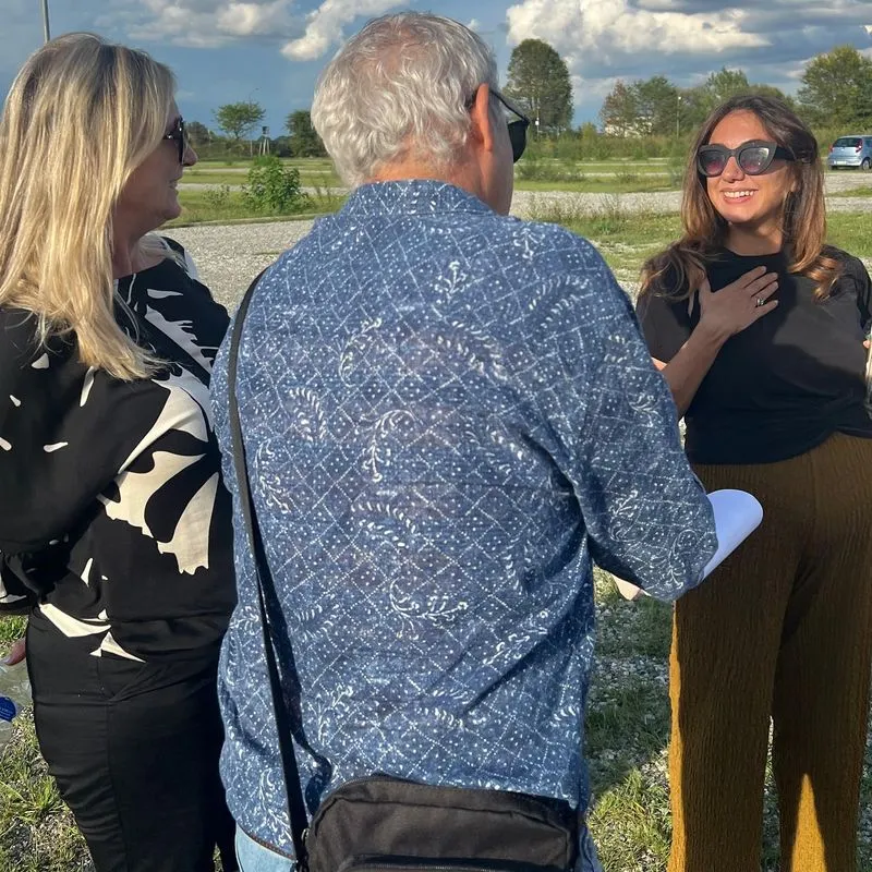 COLLEGNO - Il centrodestra e i cittadini si ritrovano a Fermi: «basta degrado, basta accampamenti abusivi» - FOTO