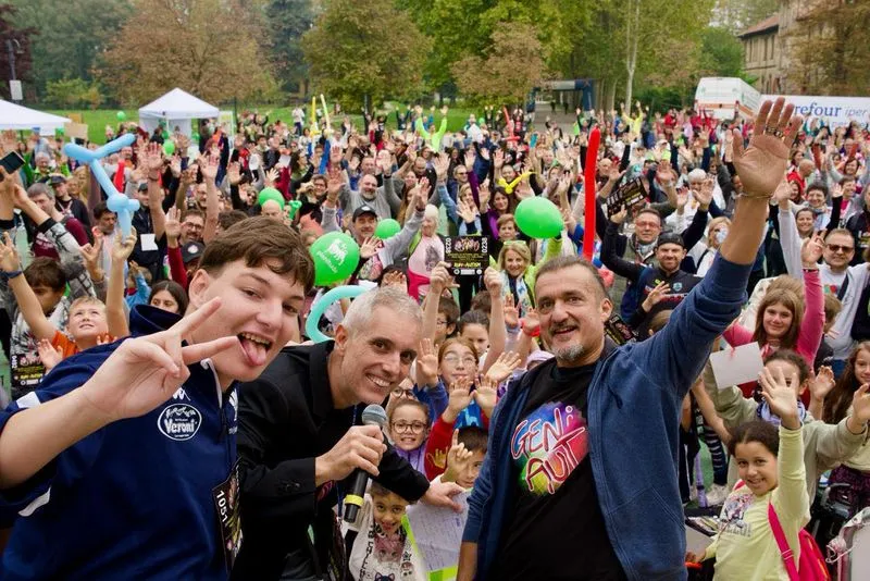 COLLEGNO - In 1200 al «Dalla Chiesa» per «Run4autism», organizzata dall’Associazione GeniAut - FOTO