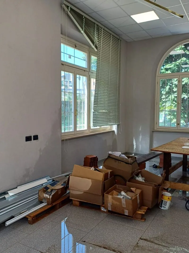 VANDALI A COLLEGNO - Devastata Villa 6: l'inaugurazione era prevista ad agosto - FOTO