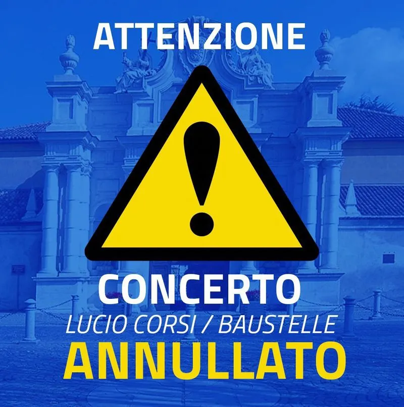 VENTO FORTE A COLLEGNO - Annullato il concerto di Lucio Corsi e Baustelle al «Flower», interdetti i viali del «Dalla Chiesa»