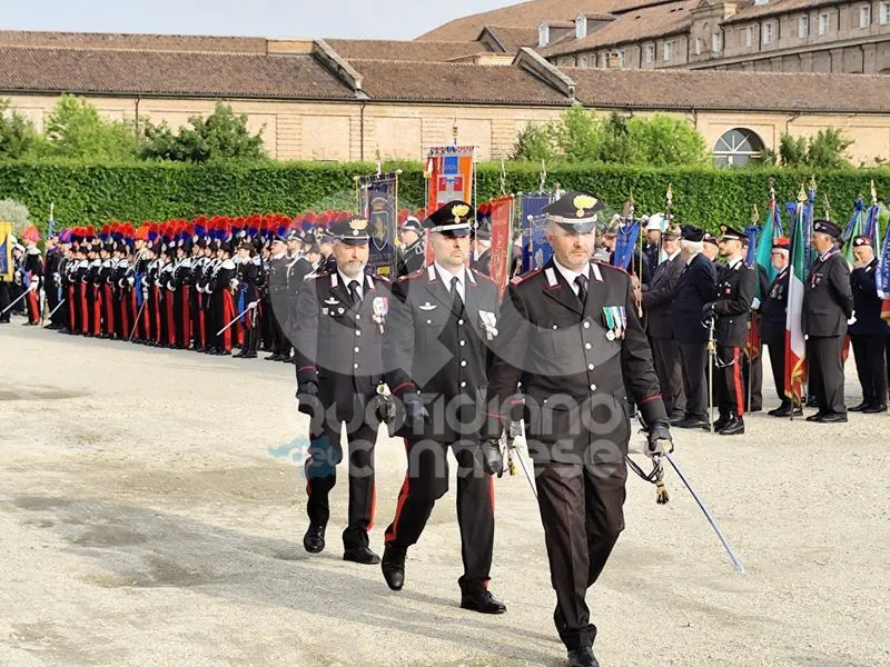 CUORGNE' - Arrestarono un pericoloso rapinatore: encomio per i carabinieri di Cuorgnè alla festa dell'Arma