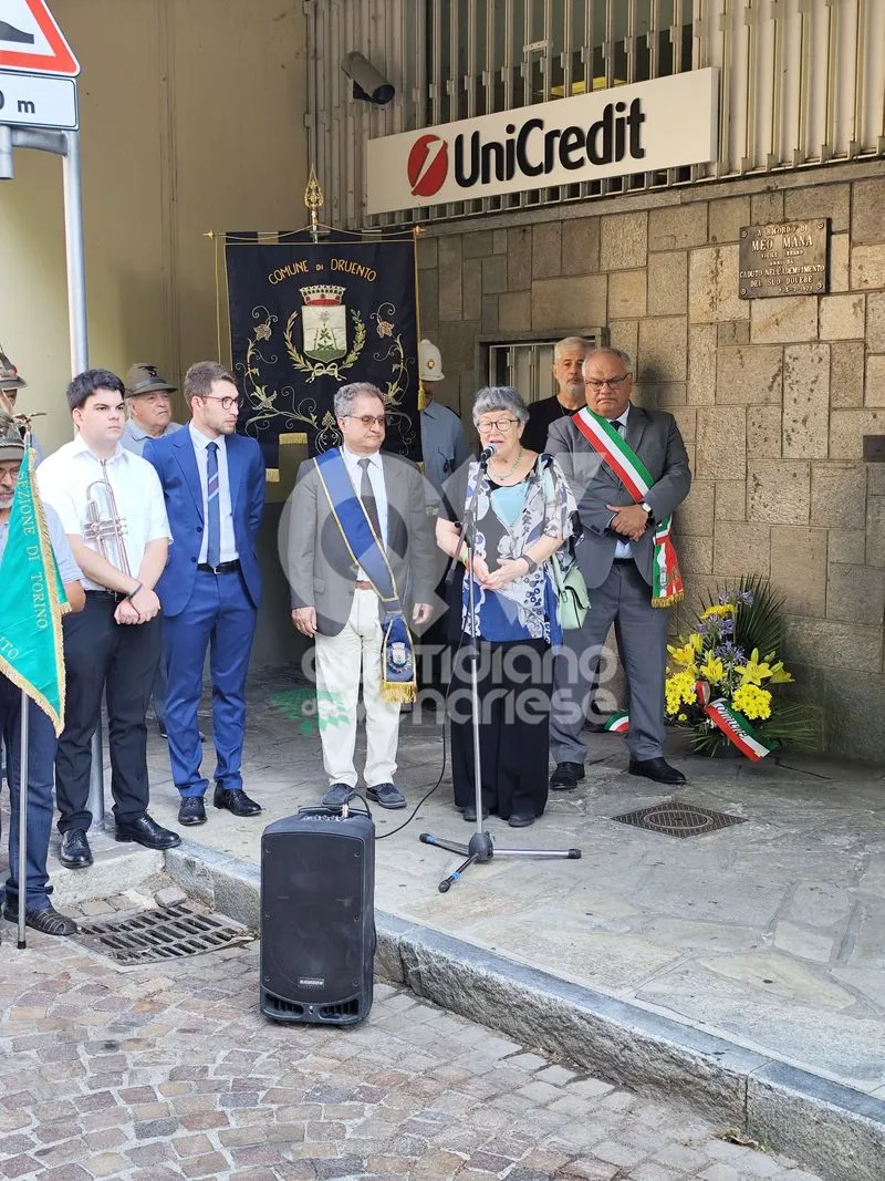 DRUENTO - La comunità ricorda la figura di Bartolomeo Mana, 46 anni dopo la tragica uccisione - FOTO