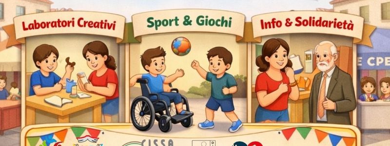 DRUENTO - Nasce il «Villaggio dell'Inclusione»: grande festa sabato pomeriggio in piazza del Filatoio