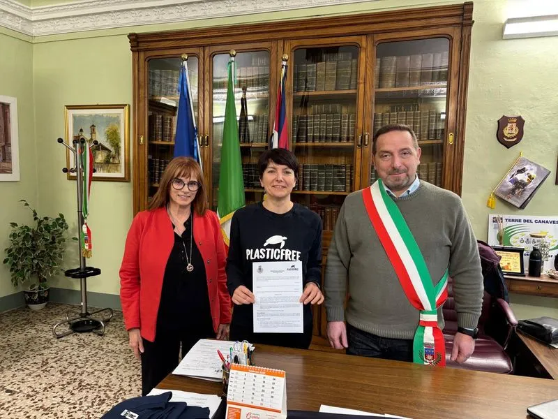 FAVRIA - Il Comune si è unito alla causa di Plastic Free