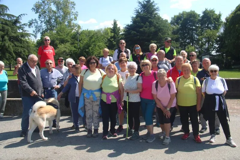 FAVRIA - Prima uscita per il «gruppo cammino» - FOTO