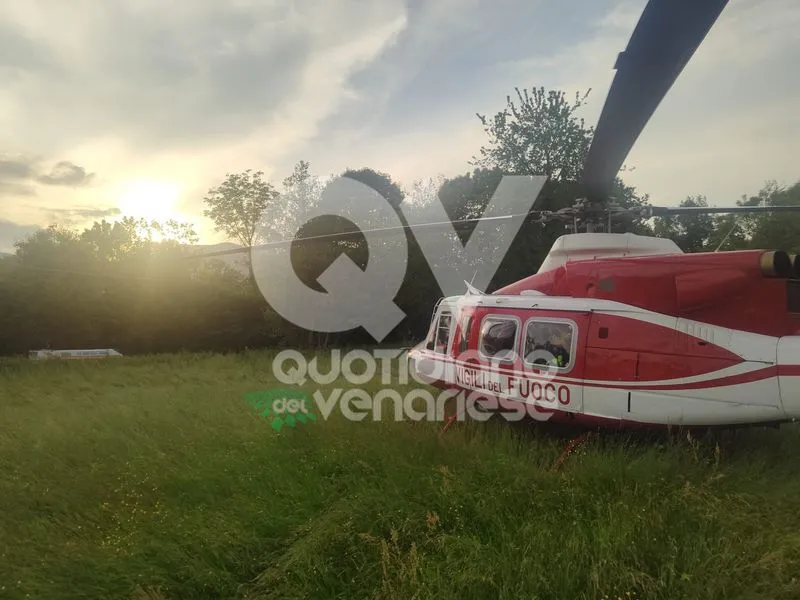 PAURA A FIANO - Schiacciato dalle pale di un mezzo agricolo: ricoverato in ospedale - FOTO