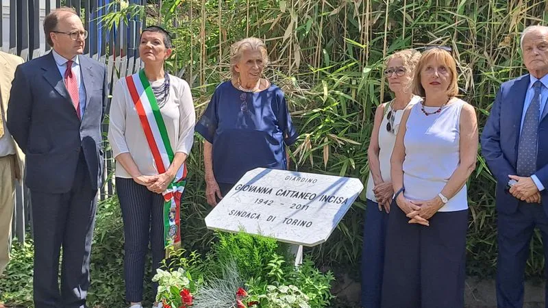 TORINO – Il Giardino della GAM intitolato all’ex Sindaca Giovanna Cattaneo Incisa