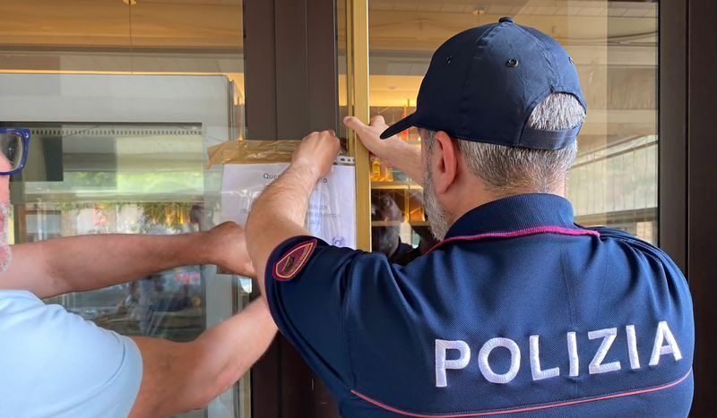 GRUGLIASCO - Troppi delinquenti nel bar: chiuso dal Questore per dieci giorni