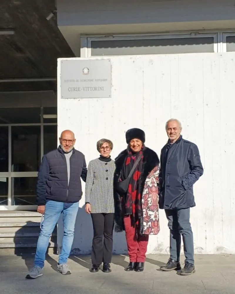 GRUGLIASCO - Città Metropolitana in visita al «Curie Vittorini» per fare il punto sugli interventi edilizi - FOTO