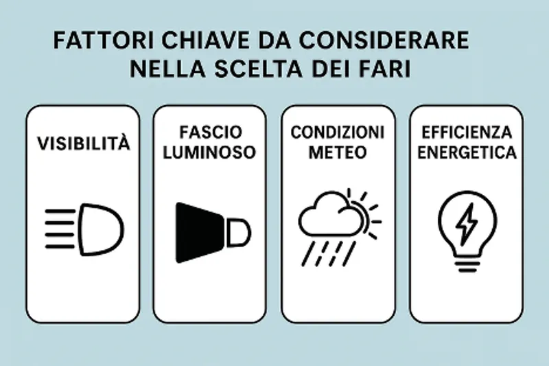 Come scegliere i fari ideali per le strade di Venaria