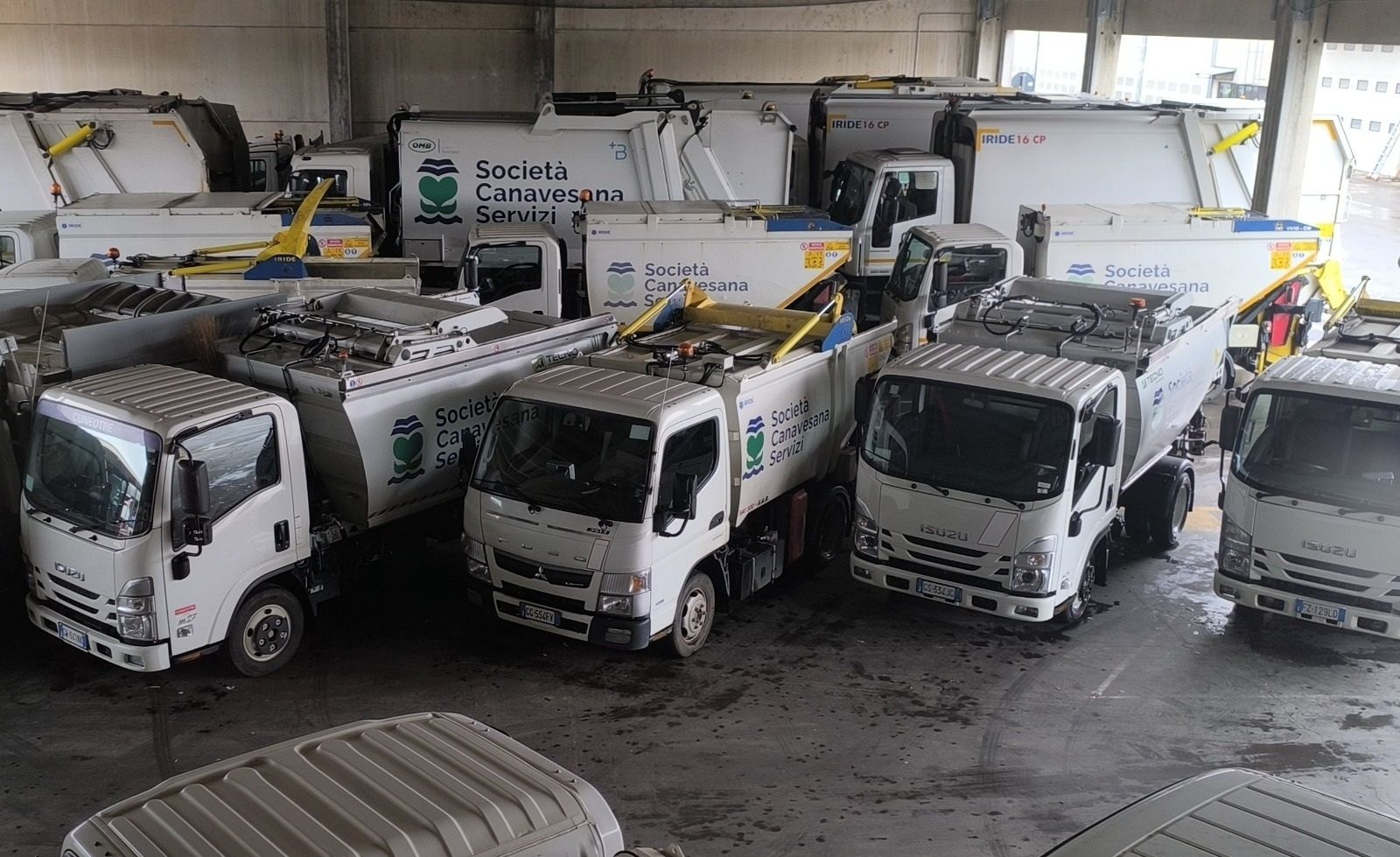 La rotta green di Scs a Ivrea tra fonti rinnovabili e nuovi mezzi