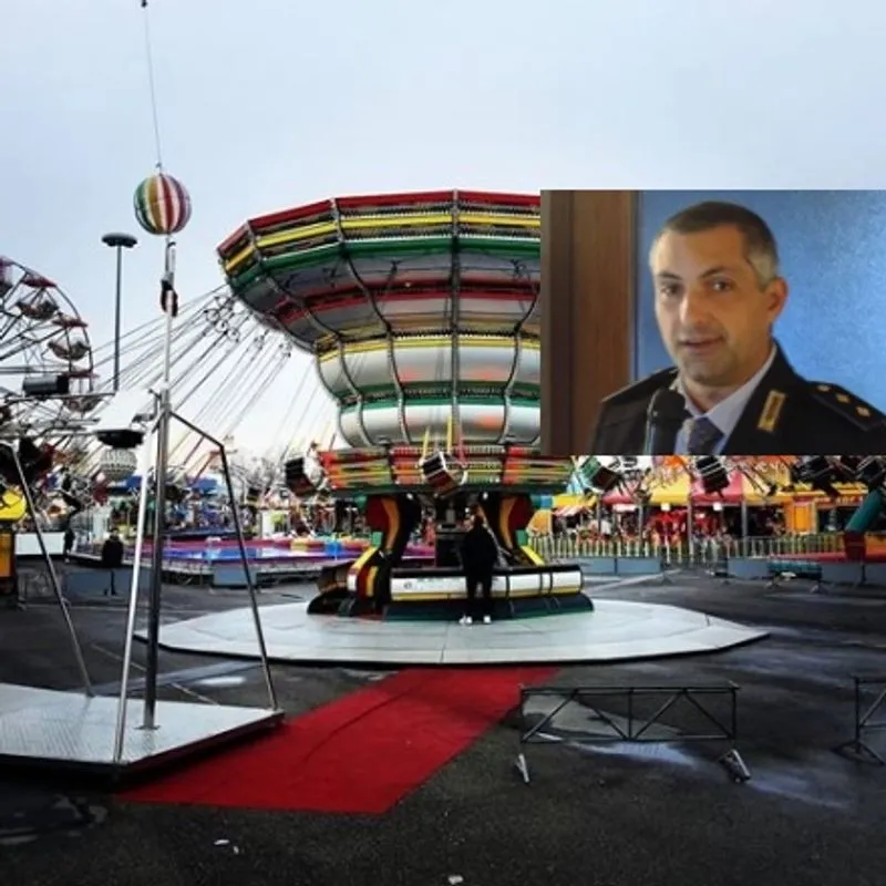 LA CASSA - «Strani» collaudi per le giostre dei Luna Park: ai domiciliari il comandante Claudio Asioli