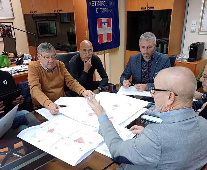 LA CASSA - Comune e Città Metropolitana unite per la sicurezza di pedoni e ciclisti nel centro abitato - FOTO