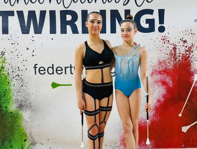 LA LOGGIA - Giulia Zanello campionessa nazionale di Free style, Chiara Perotto seconda nella serie A Junior