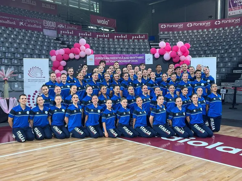 LA LOGGIA - Giulia Zanello, Chiara Perotto ed Elisa Bordin sono campionesse europee di Twirling - FOTO