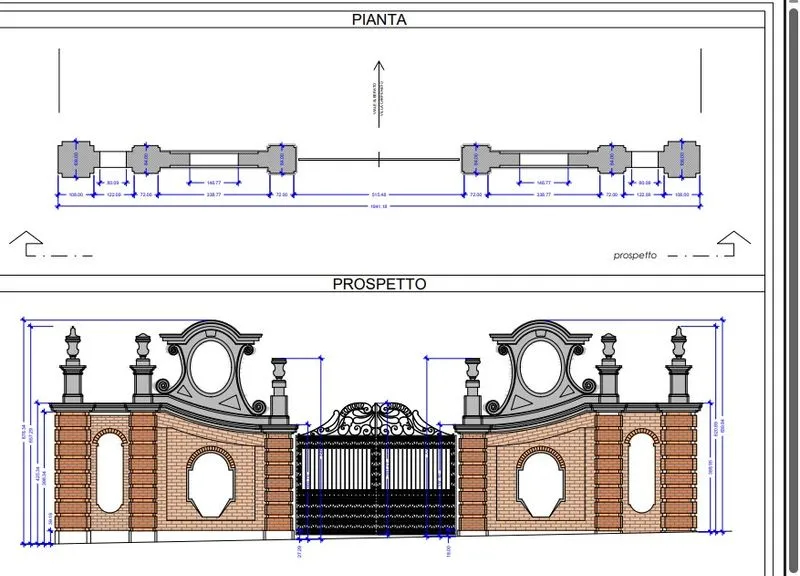 LA LOGGIA - Villa Carpeneto rinasce: approvato il progetto per riqualificare il viale e il portale storico - FOTO