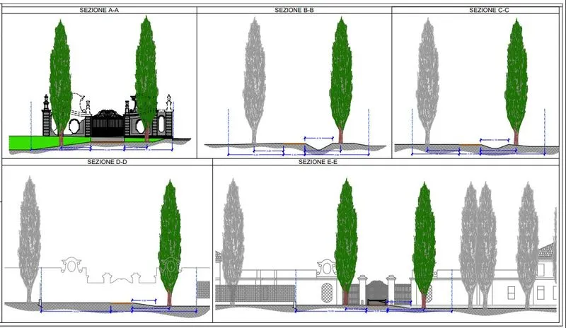 LA LOGGIA - Villa Carpeneto rinasce: approvato il progetto per riqualificare il viale e il portale storico - FOTO