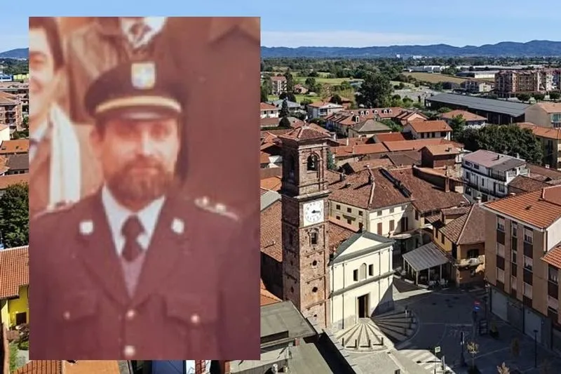 LEINI' - Addio a Vittorio Marchio, ex comandante della polizia municipale