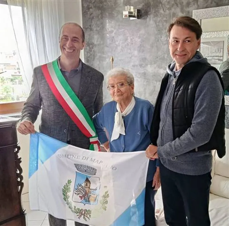 MAPPANO - Anche il sindaco alla festa per i 103 anni di nonna Sebastiana Lo Giudice - FOTO