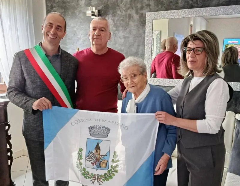 MAPPANO - Anche il sindaco alla festa per i 103 anni di nonna Sebastiana Lo Giudice - FOTO