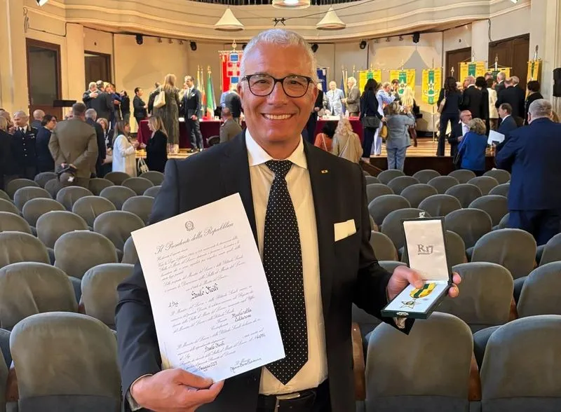 MIRAFIORI - Il Ceo di Alfa Romeo e Maserati, Santo Ficili, premiato come Maestro del lavoro - FOTO