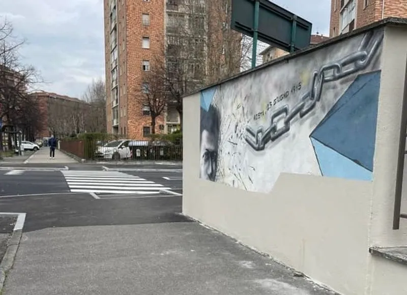 MIRAFIORI - Nel restyling della biblioteca cancellato per errore il murale dedicato ad Artom: è polemica